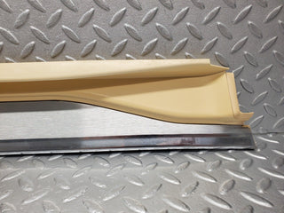 R129 SL left door sill beige used OEM