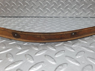 W108 front left door wood trim used OEM