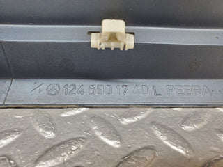 W124 rear left door lower moulding trim used OEM