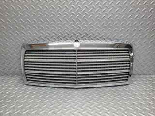 W201 Baby Benz bonnet grill chrome used OEM