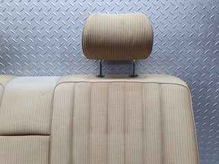 W123 Coupe rear seat beige used OEM