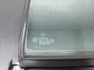 42871 Mercedes-Benz W201 190 2.0L Rear Left Quarter Window Glass 2017350524