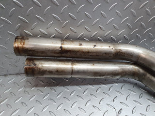 W126 Coupe exhaust rear silencer used OEM