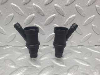 46037 Mercedes-Benz W126 420SE Fuel Injector Holder 2X