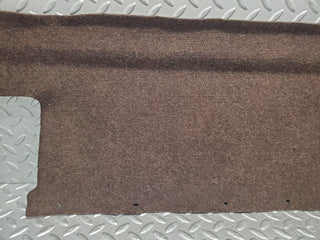46014 Mercedes-Benz W126 420SE Trunk Boot Carpet Cover Brown