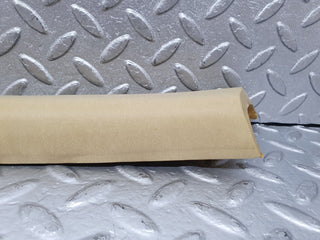 W123 Coupe a pillar cover panel left side beige used OEM