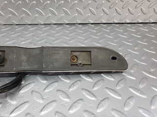 W108 number plate light trunk chrome used OEM