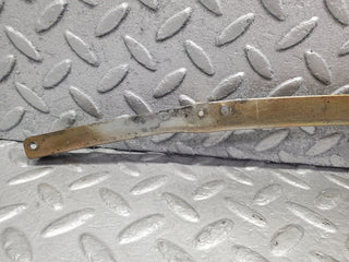 W126 Coupe front left door window channel used OEM