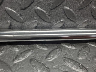 W123 Wagon rear left door chrome moulding trim used OEM