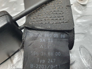 41984 Mercedes-Benz W202 C200 Rear Seat Belt Set With Buckles 2028600586 2028609269