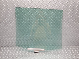 W124 Wagon rear left door window glass used OEM