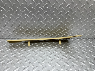 W123 front right seat cover trim beige used OEM