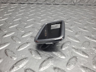 W123 chrome frame door opener right used OEM