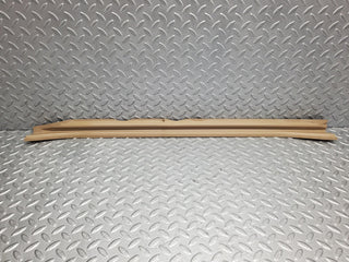 R129 SL left door sill trim beige used OEM