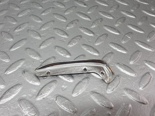 W108 interior door handle chrome trim pair left used OEM