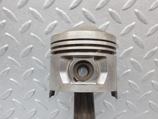 W123 piston with connecting rod used OEM