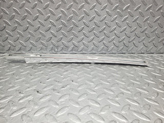 W114 front right chrome window channel used OEM