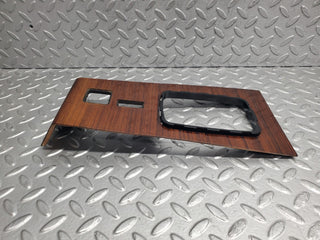 W123 centre console wood panel used OEM