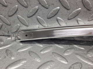 S123 Wagon rear left door chrome window channel used OEM