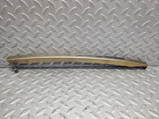 W126 Coupe left door window channel used OEM