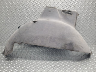 W124 Wagon trunk panel cover right grey used OEM