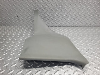W124 Wagon front left kick panel trim grey used OEM