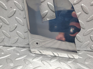 R107 SL left door chrome cover used OEM
