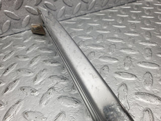 S123 Wagon rear left door chrome window channel used OEM
