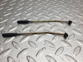 W124 Wagon front door lock knob pair used OEM