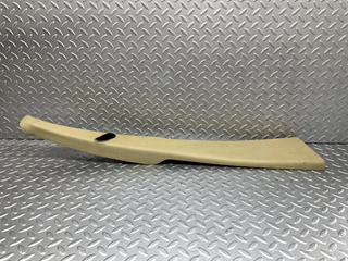 W123 b pillar cover right beige used OEM