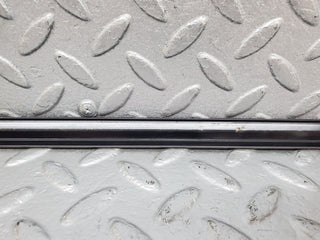 R129 SL left door window moulding trim used OEM