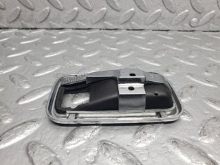W123 chrome frame door opener right used OEM