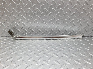 W108 rear right door window chrome channel used OEM