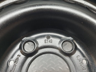 W123 steel wheel 6jx15h2 et49 used OEM