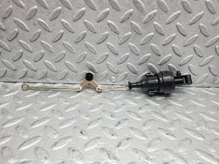 W140 rear left door lock vacuum actuator with linkage rod used OEM
