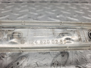 W124 Cabriolet number plate light pair used OEM