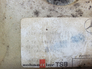 44739 Mercedes-Benz W124 220E Front Right Floor Carpet Grey 1246803840