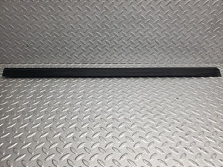 W123 front left door lower moulding trim used OEM