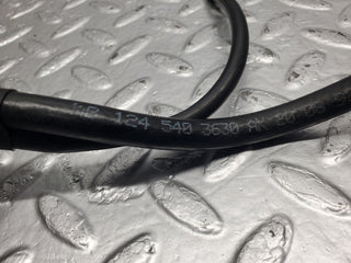 W124 Cabriolet battery negative cable used OEM