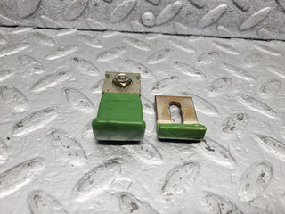 C123 Coupe window stop plate used OEM