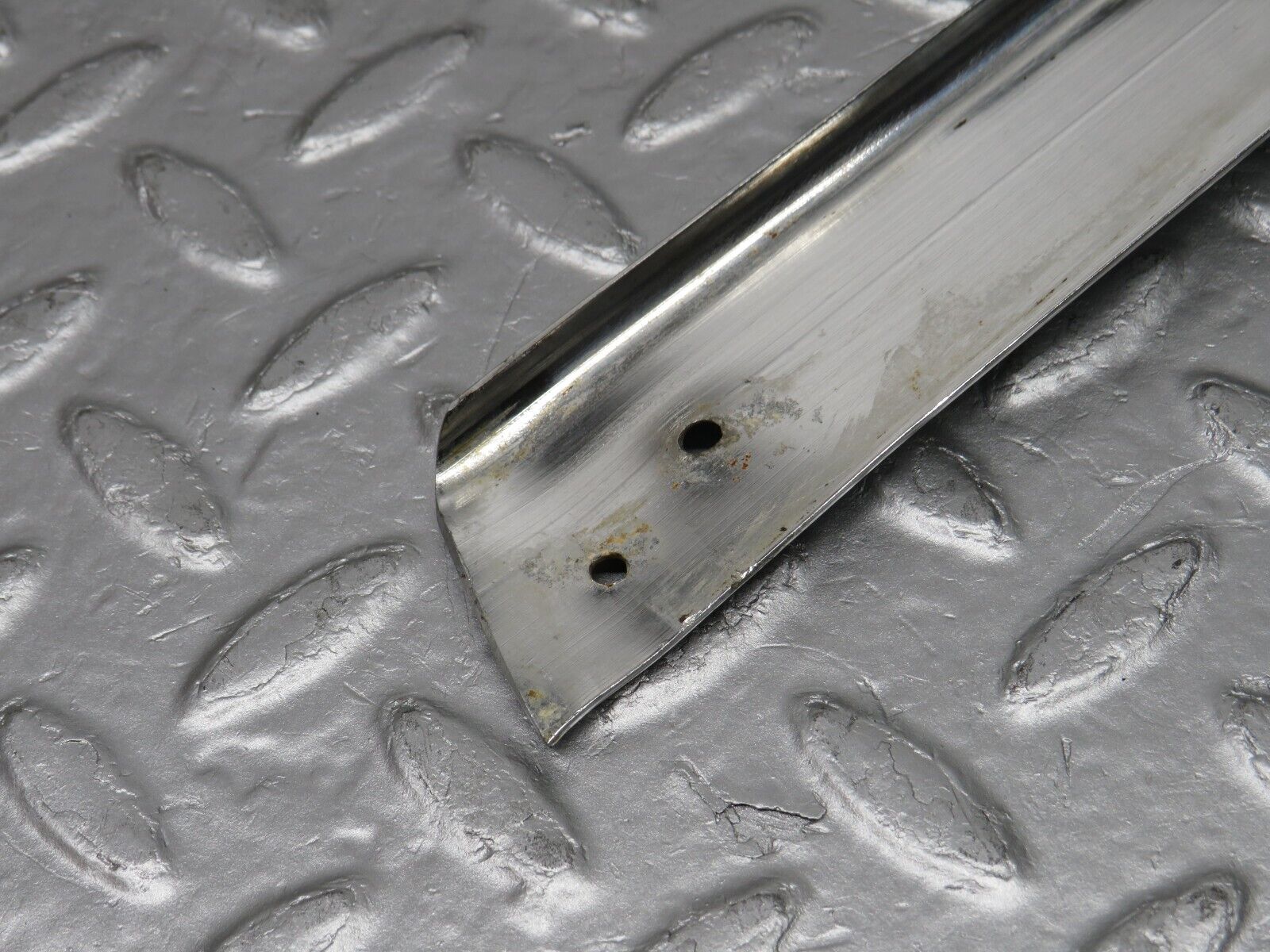 39109 Mercedes-Benz R107 500SL A Pillar Chrome Trim Left Side