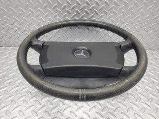 W201 Baby Benz leather steering wheel used OEM