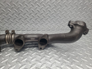 W126 Coupe exhaust manifold left used OEM