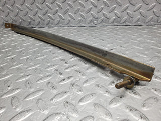 W126 Coupe left door window channel used OEM