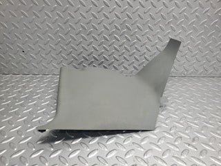 W124 Wagon front left kick panel trim grey used OEM