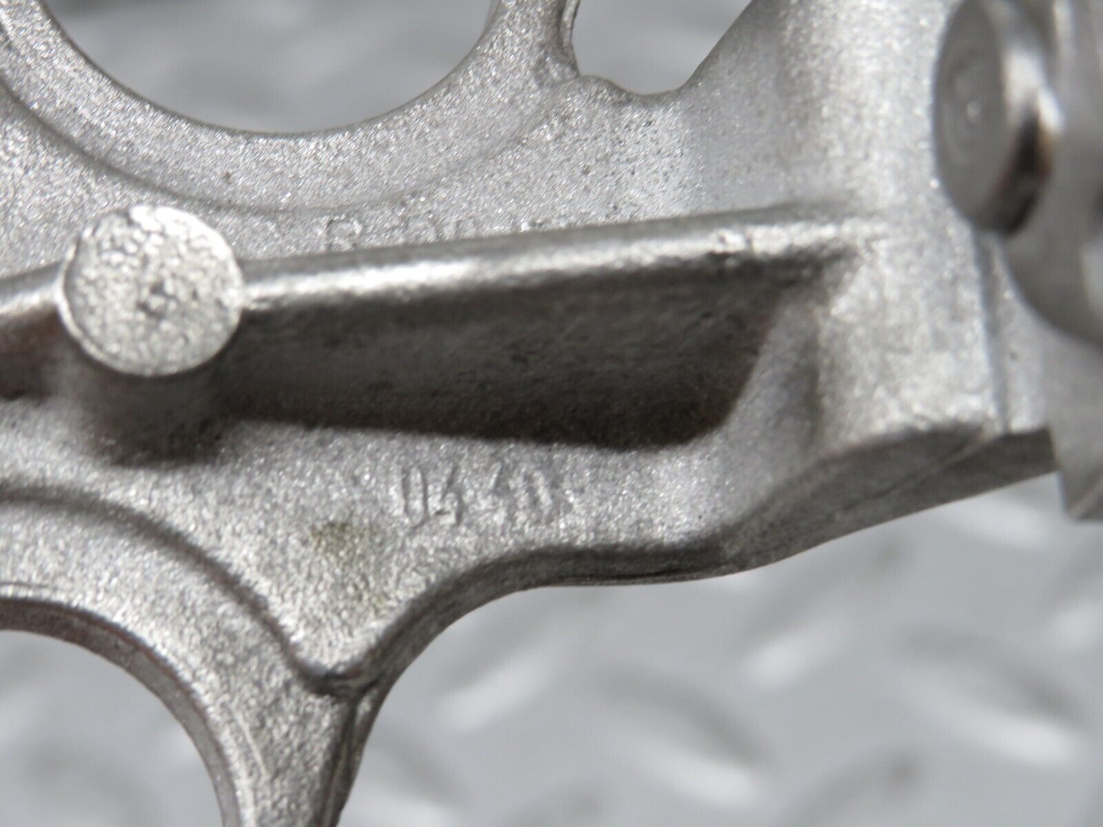 35467 Mercedes-Benz R107 280SL Crankshaft Sensor Holder Bracket 1101530440