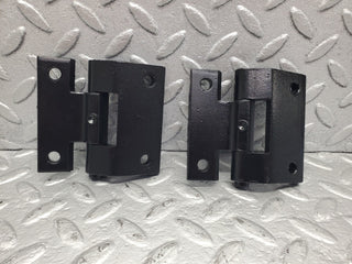 W114 door hinge front right used OEM