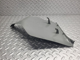 W124 Wagon front left kick panel trim grey used OEM