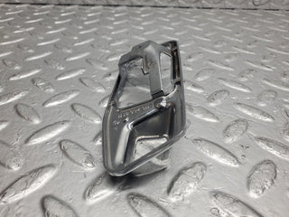 W123 chrome door handle surround left side used OEM
