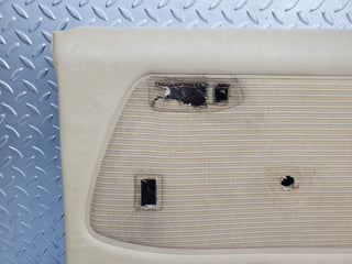 W123 rear right door card beige used OEM